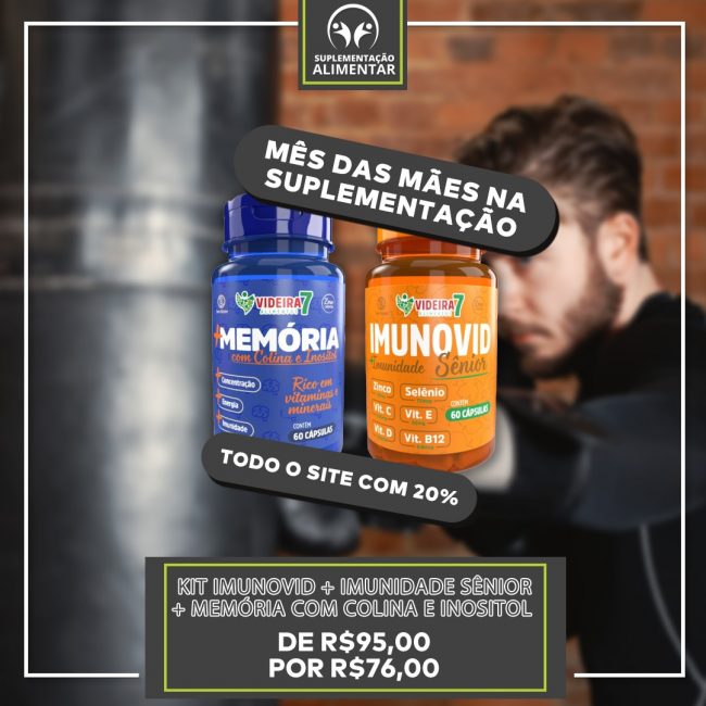 Kit Imunovid + Imunidade Sênior