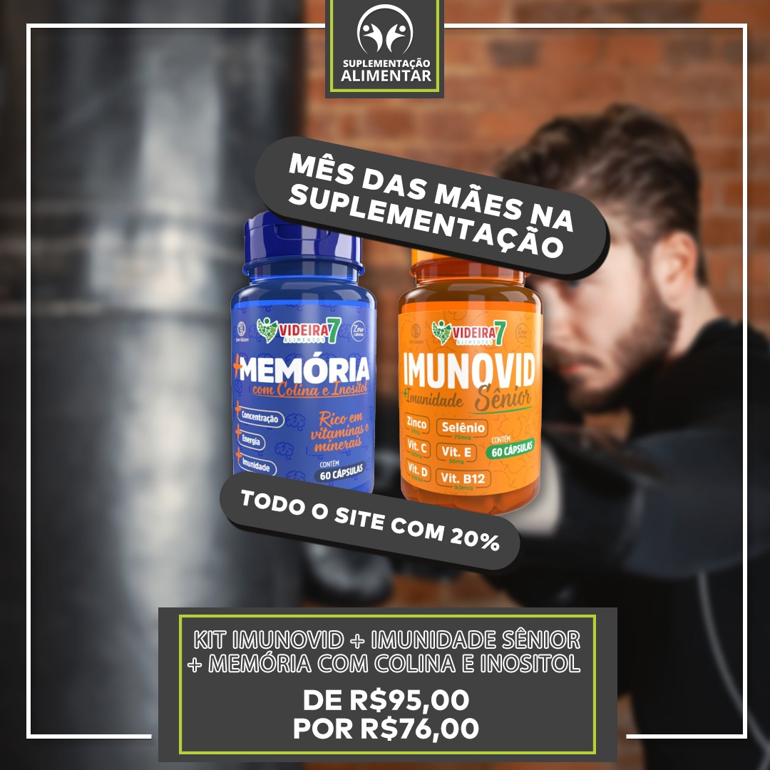 Kit Imunovid + Imunidade Sênior