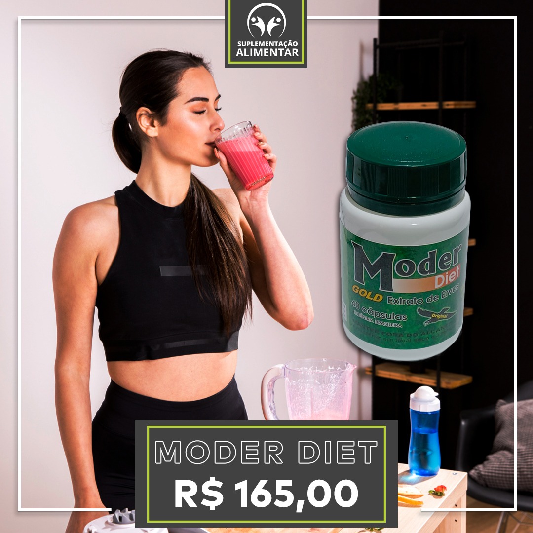 Moder Diet é um produto 100% natural que auxilia a eliminar as toxina